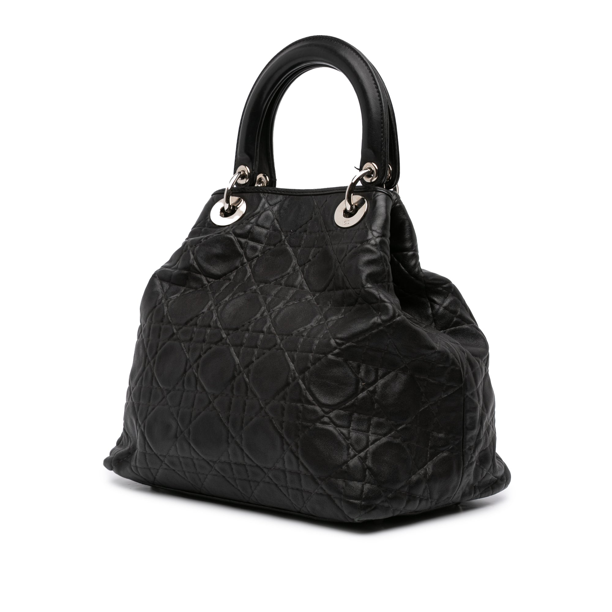 Lambskin Cannage Soft Lady Dior