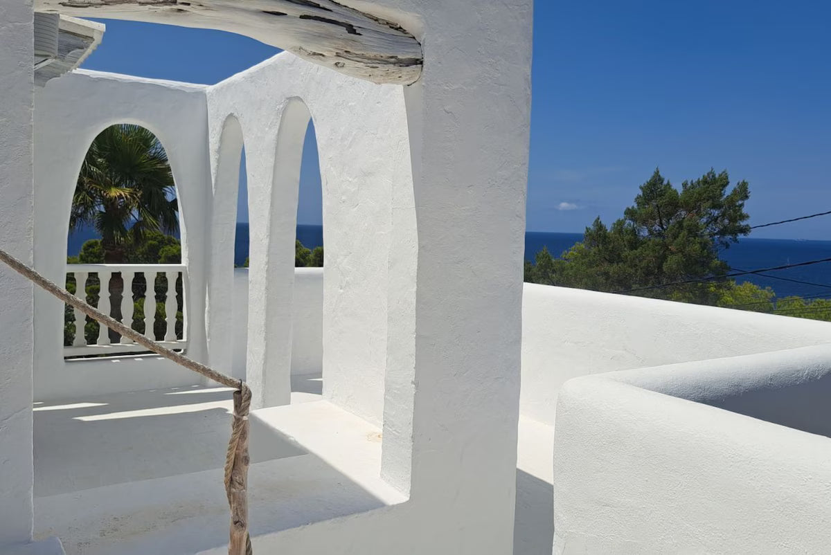 Mediterranean Seafront Ibiza Villa with Amazing Sunset Views in San Antonio