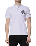Men's Logo-Embroidered Cotton Polo White