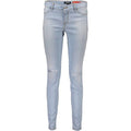 Azzurro Cotton Womens Jeans Blue Clothing