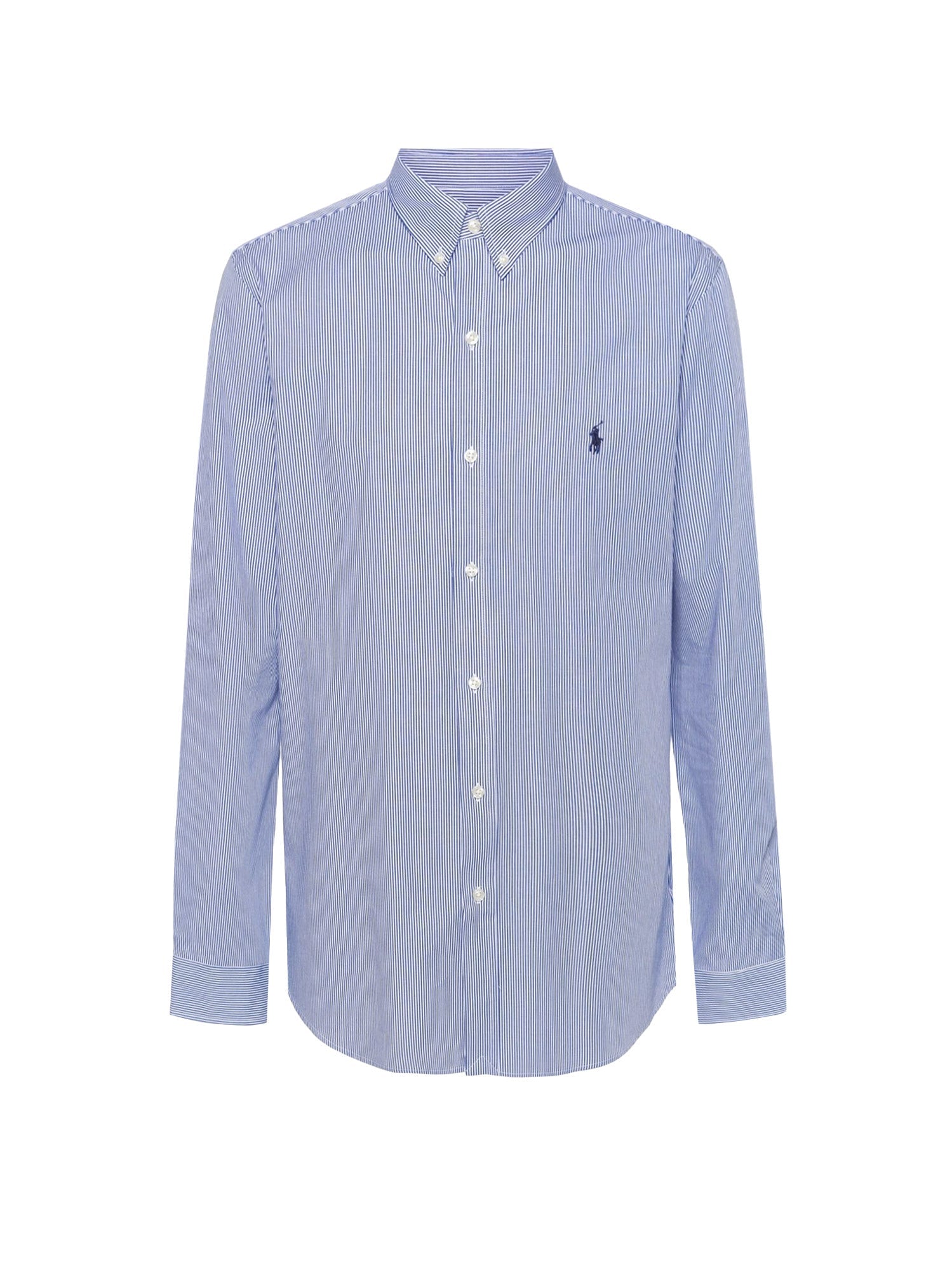 Polo Ralph Lauren Shirts Blue Cotone Elastan - XL