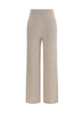 Max Mara Pure Cashmere Trousers — Beige