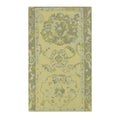 Vintage Floral Olive and Sage Green Accent Rug