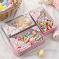 Conejito Personalizado Feliz Pascua Caja de Regalo con Nombre Uso Diario Fiesta de Regalos para Niñas Niños