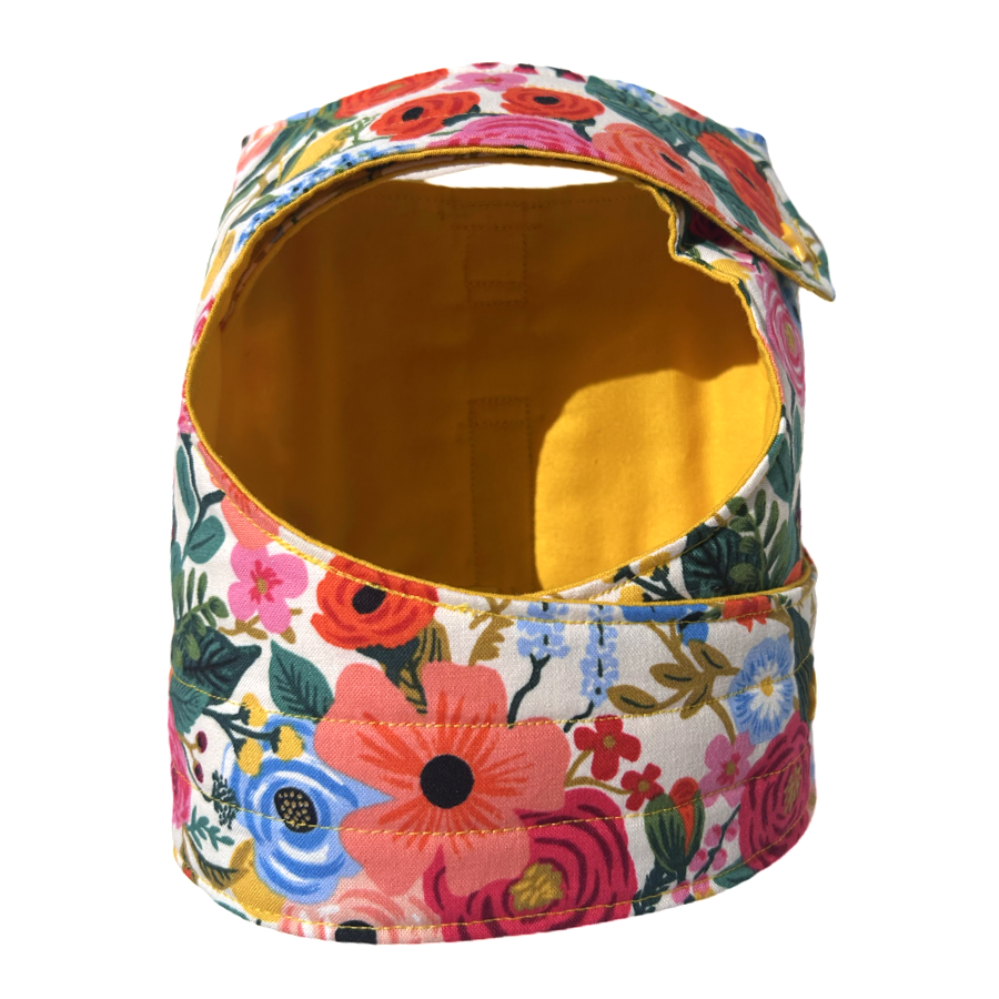 Test Samples - Handmade Vest Dog Harness - Garden Party