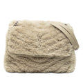 Medium Shearling Niki Shoulder Bag