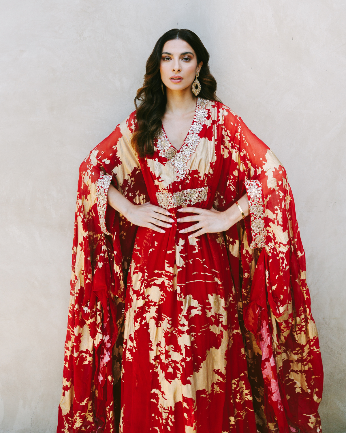 Liya Kaftan By KYNAH, Luxury Indian Fashion & Bridal Wear