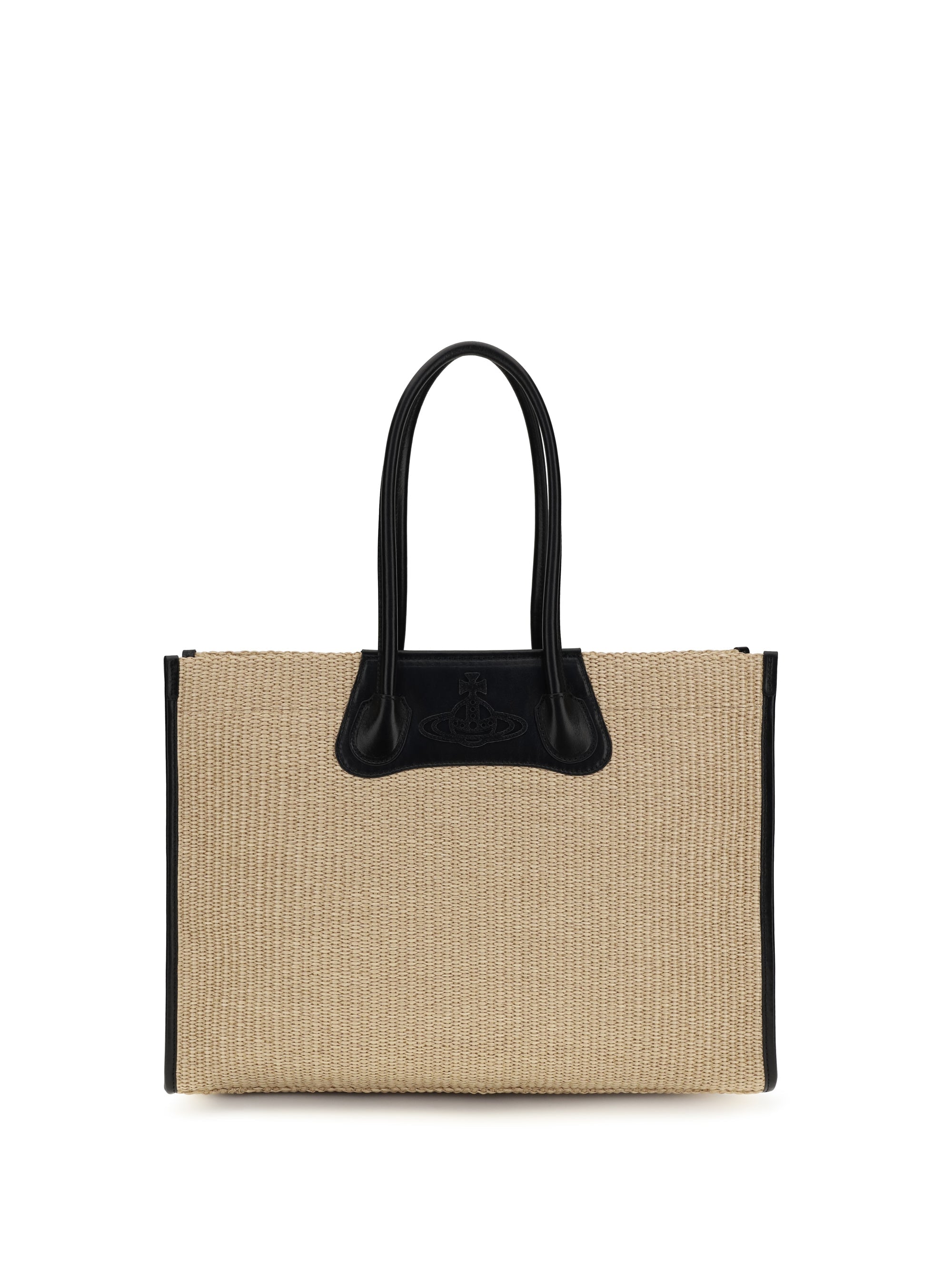 Vivienne Westwood Troy Tote Bag — Beige