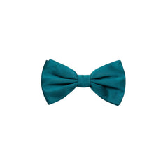 Men's Green Silk Bowtie Accessory