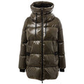 Women's Green Polyamide Parka Clothing