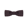 Men's Black Silk Bowtie Accessory