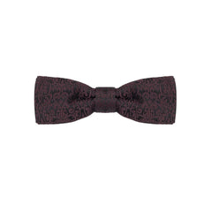 Men's Black Silk Bowtie Accessory
