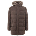 Men's Brown Cotton Bomber Clothing