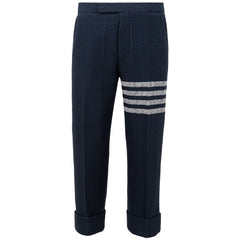Men's Blue Marabou Casual Pants