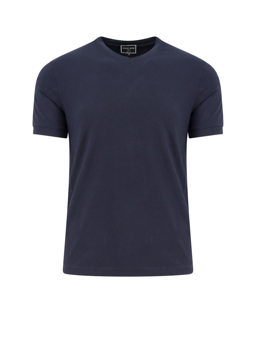 Giorgio Armani T-shirts and Polos Blue Viscosa Elastan