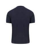 Giorgio Armani T-shirts and Polos Blue Viscosa Elastan