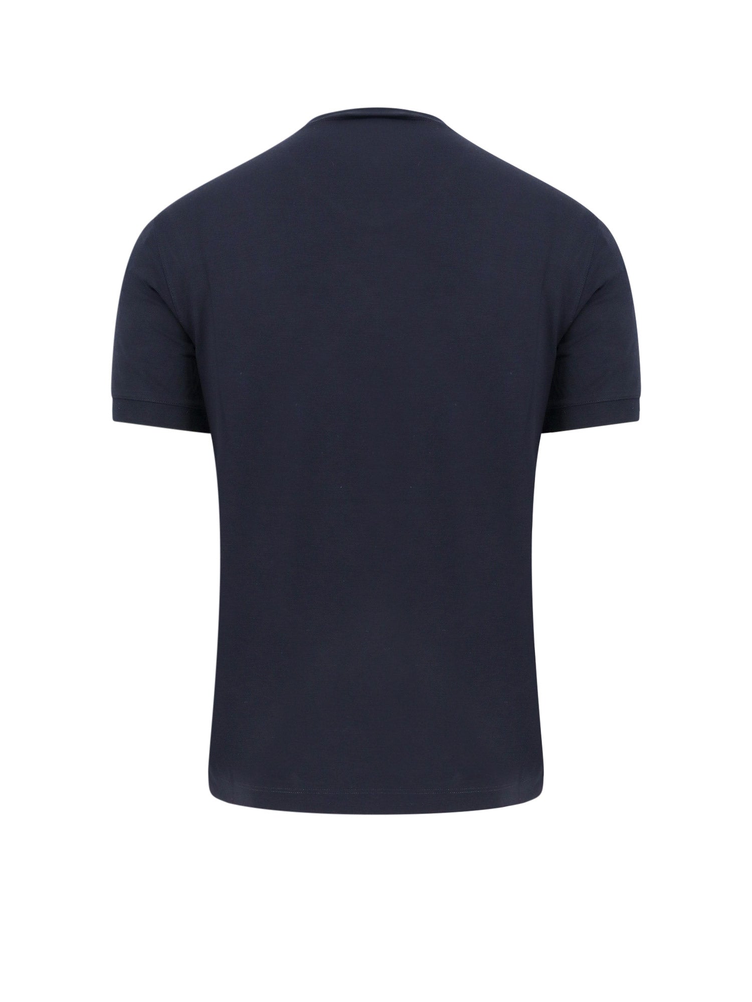 Giorgio Armani T-shirts and Polos Blue Viscosa Elastan