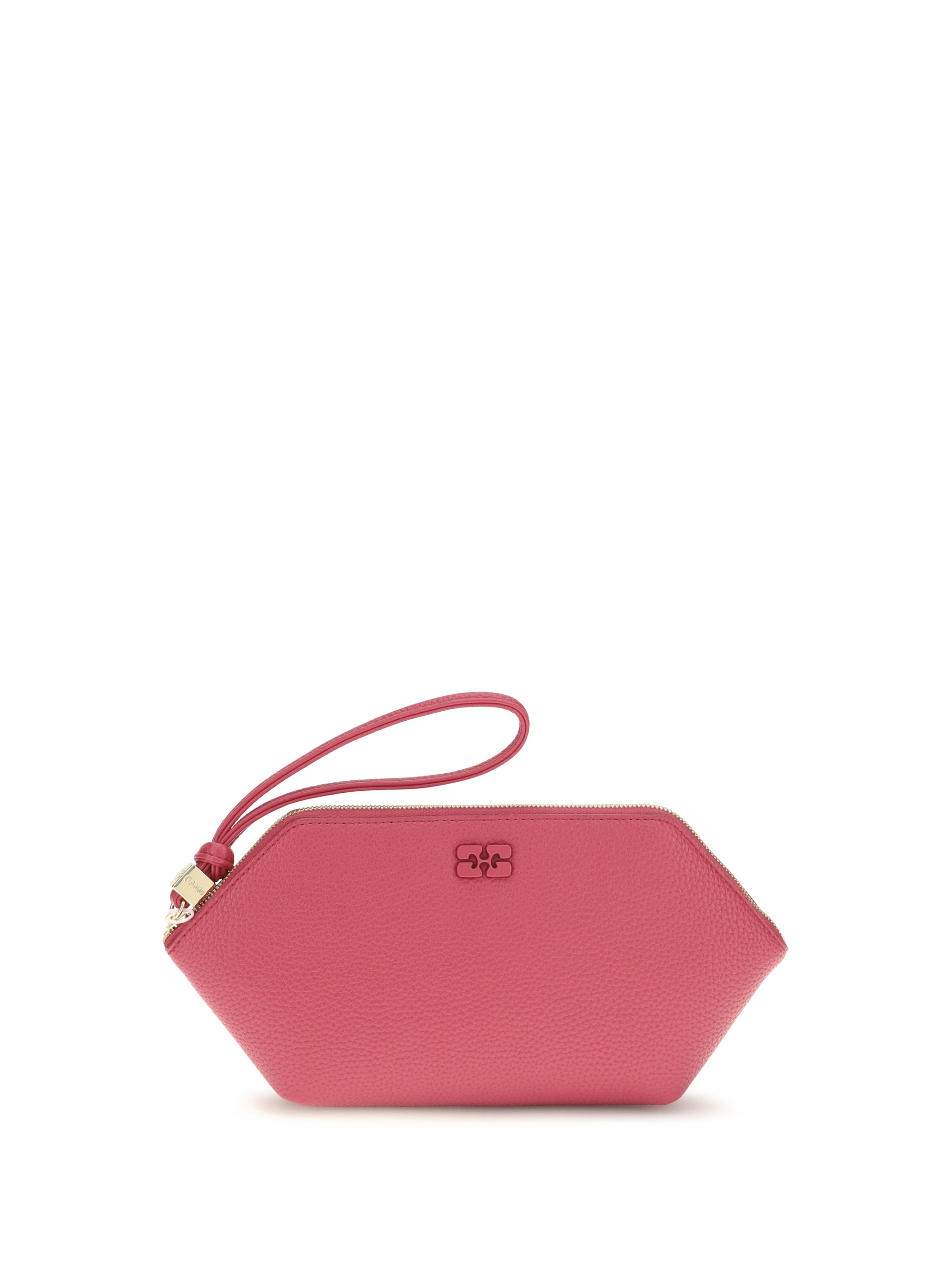 Ganni Bou Clutch — Red