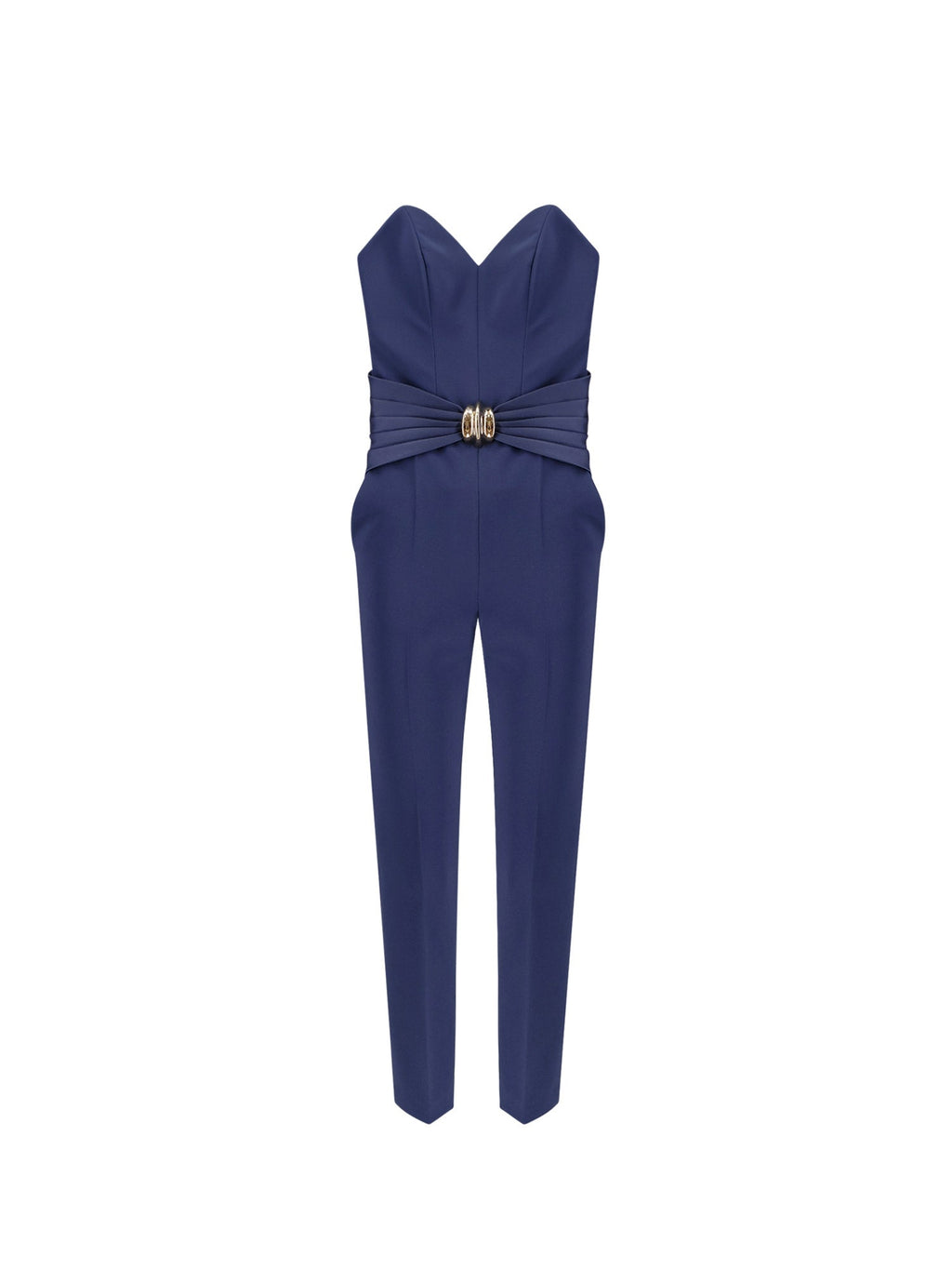 Elisabetta Franchi Dresses Blue Poliestere Elastan - 40