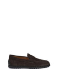 Tod's Suede Moccasin Loafer — Brown