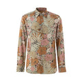 Men's Multicolor Lyocell Pattern Shirt