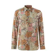 Men's Multicolor Lyocell Pattern Shirt