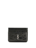 Saint Laurent Niki Card Case — Black