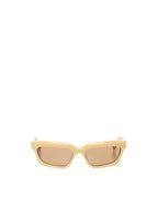 JACQUEMUS Sunglasses Yellow Acetate