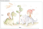 Vinilo Decorativo Infantil Dinosaurio JURASSIC