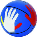 Balon Baloncesto Manos Dibujadas