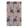 Coral Drift Maze Accent Rug