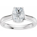Noa Elongated Cushion Lab Diamond Engagement Ring