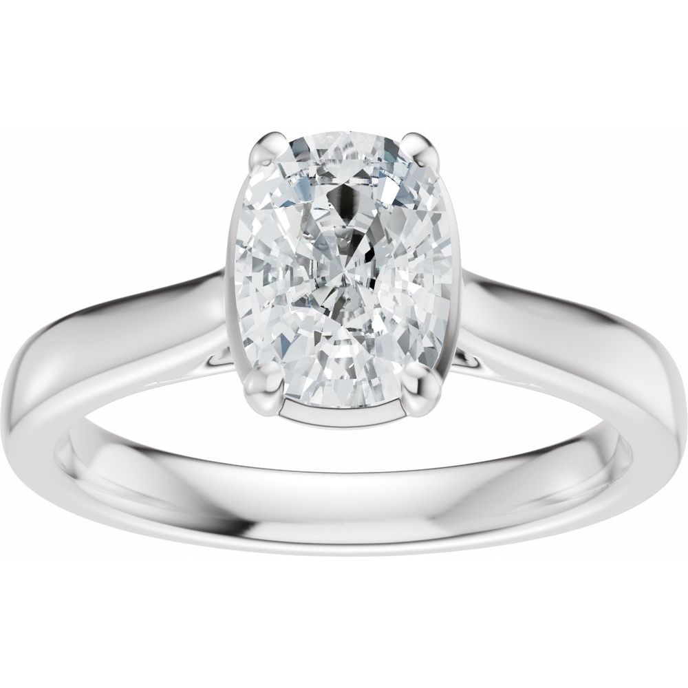 Noa Elongated Cushion Lab Diamond Engagement Ring