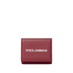 Men's Red Calfskin Wallet