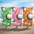Toalla de playa multicolor de gran tamaño y secado rápido con nombre Personalizada Summer Holiday Essentials Beach Party Birthday Gift for Golf Lover