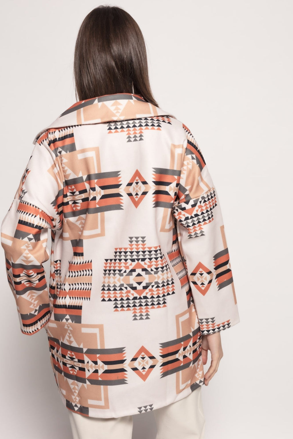 CHAQUETA  ESTAMPADA