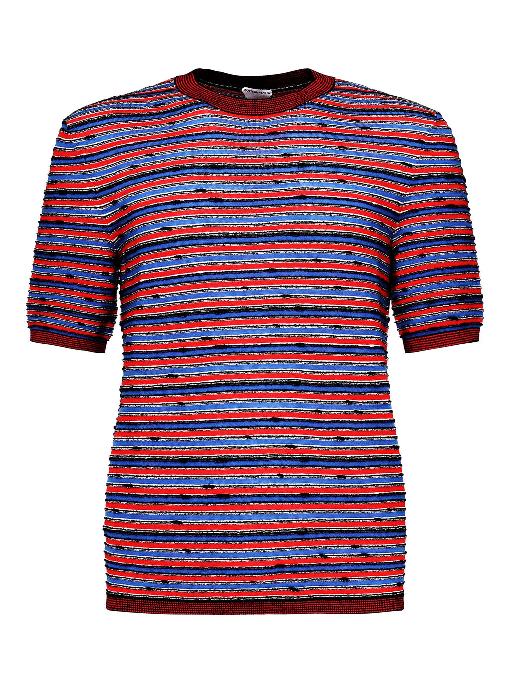 Bottega Veneta T-shirts and Polos Red, Blue Cotton - M