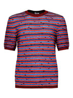 Bottega Veneta T-shirts and Polos Red, Blue Cotton - M