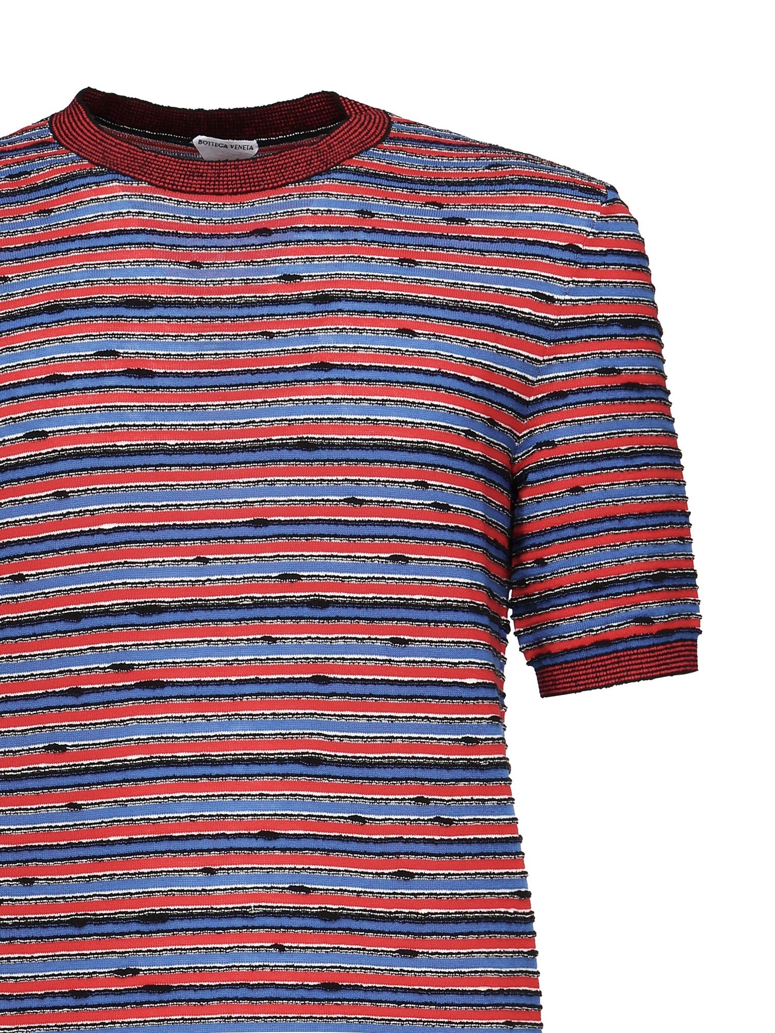 Bottega Veneta T-shirts and Polos Red, Blue Cotton - M