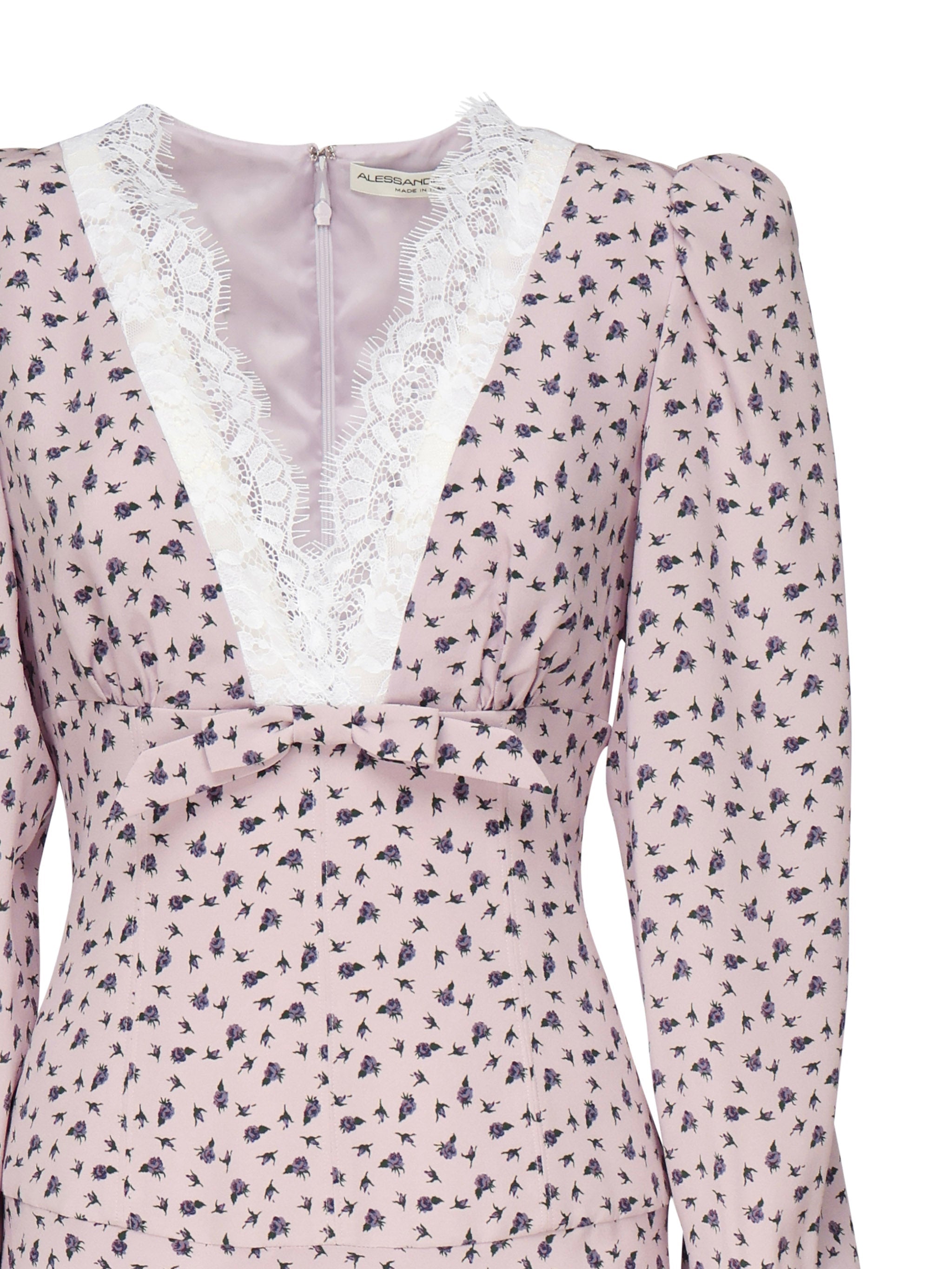 Alessandra Rich Dresses Pink Silk
