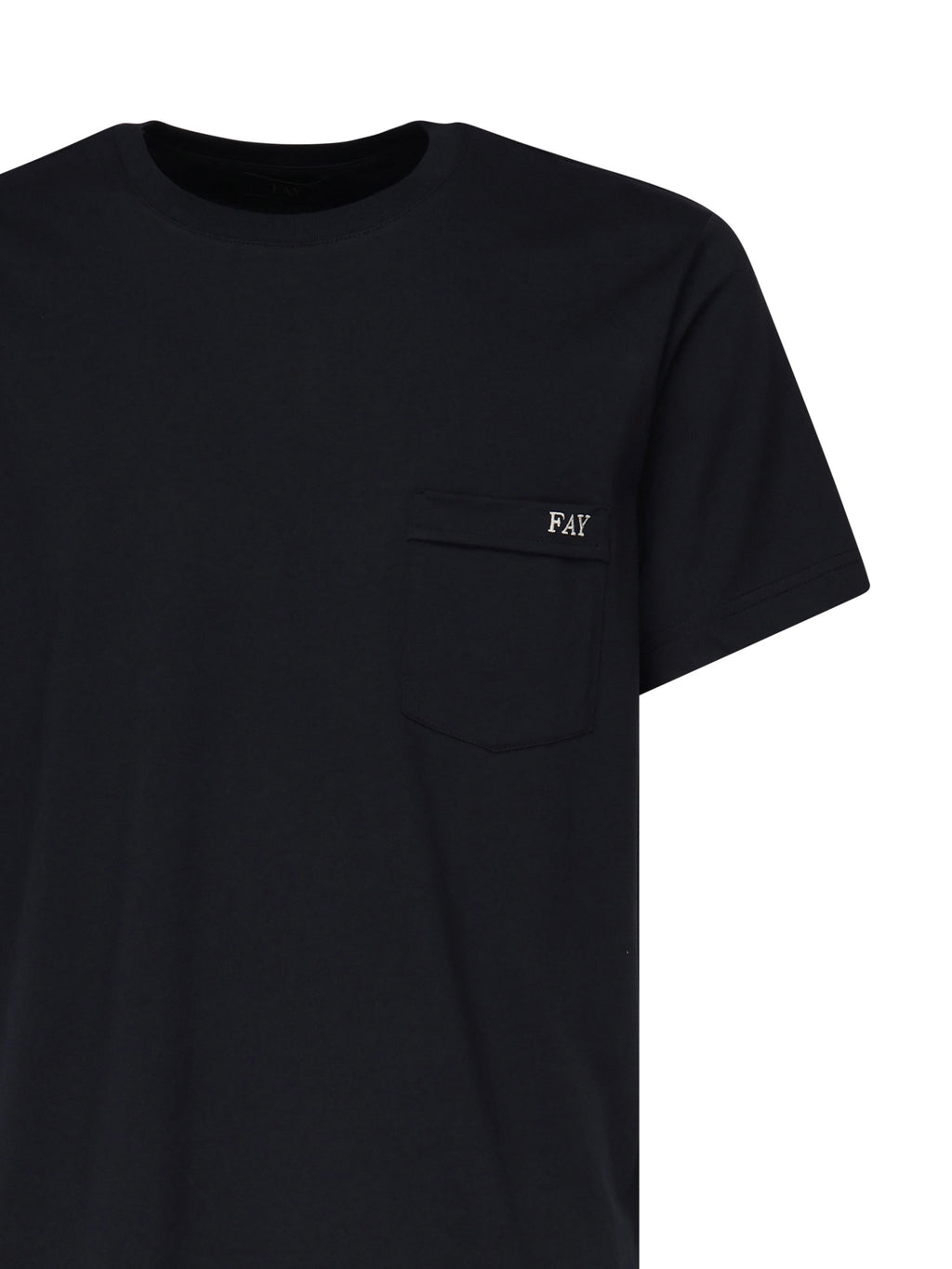 Fay T-shirts and Polos Black Cotton - XXL