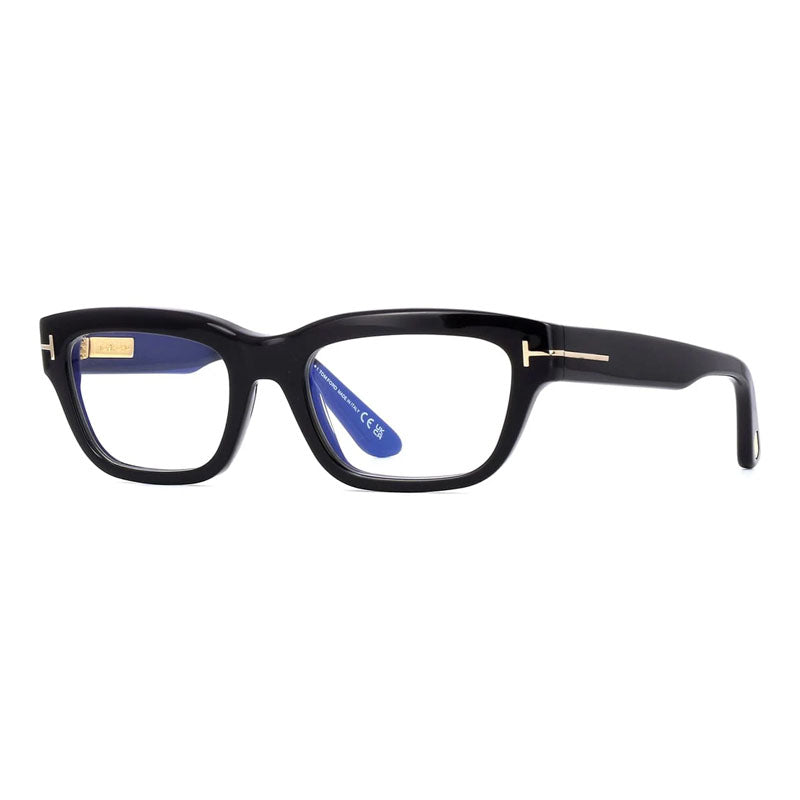 Tom Ford FT6045-B001 Clear Lens Eyeglasses — Black