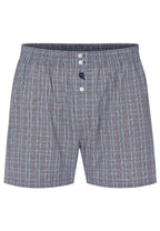 Calzoncillo Bóxer Hombre Algodón Popelín Cuadros - Gris 6934_22