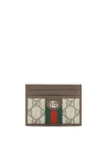 Tarjetero Gucci Ophidia — Beige