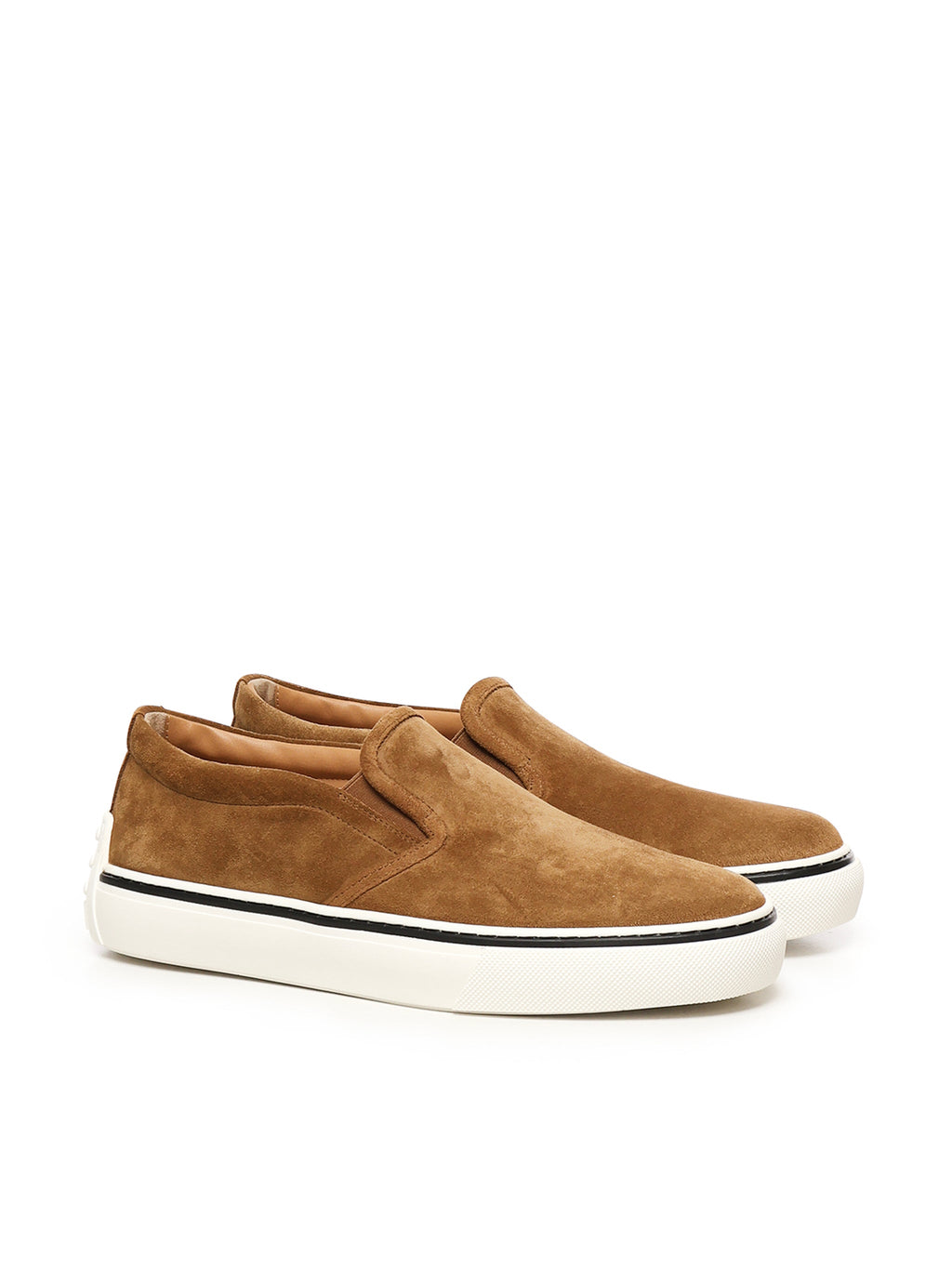 Tods Flat shoes Brown Suede Calfskin - 7½