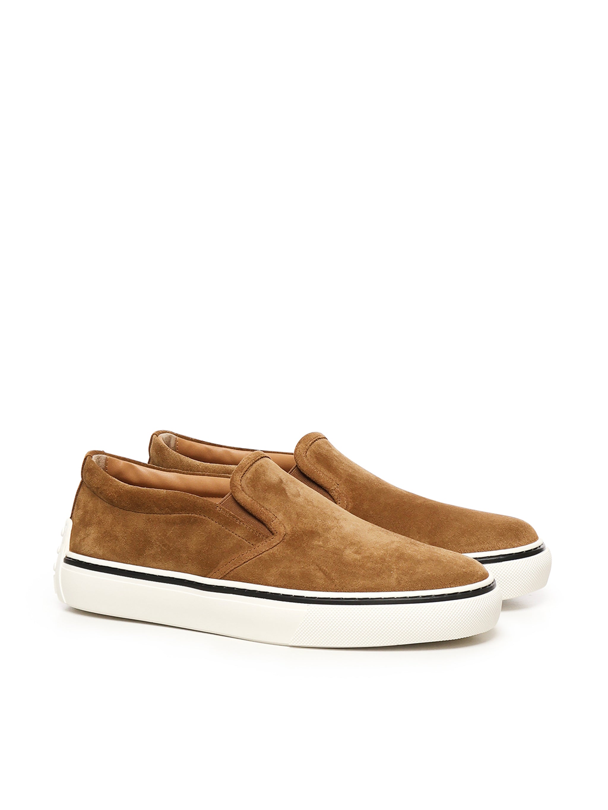 Tods Flat shoes Brown Suede Calfskin - 7½