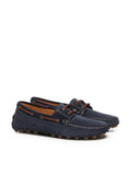 Tods Flat shoes Blue Calfskin Suede - 6