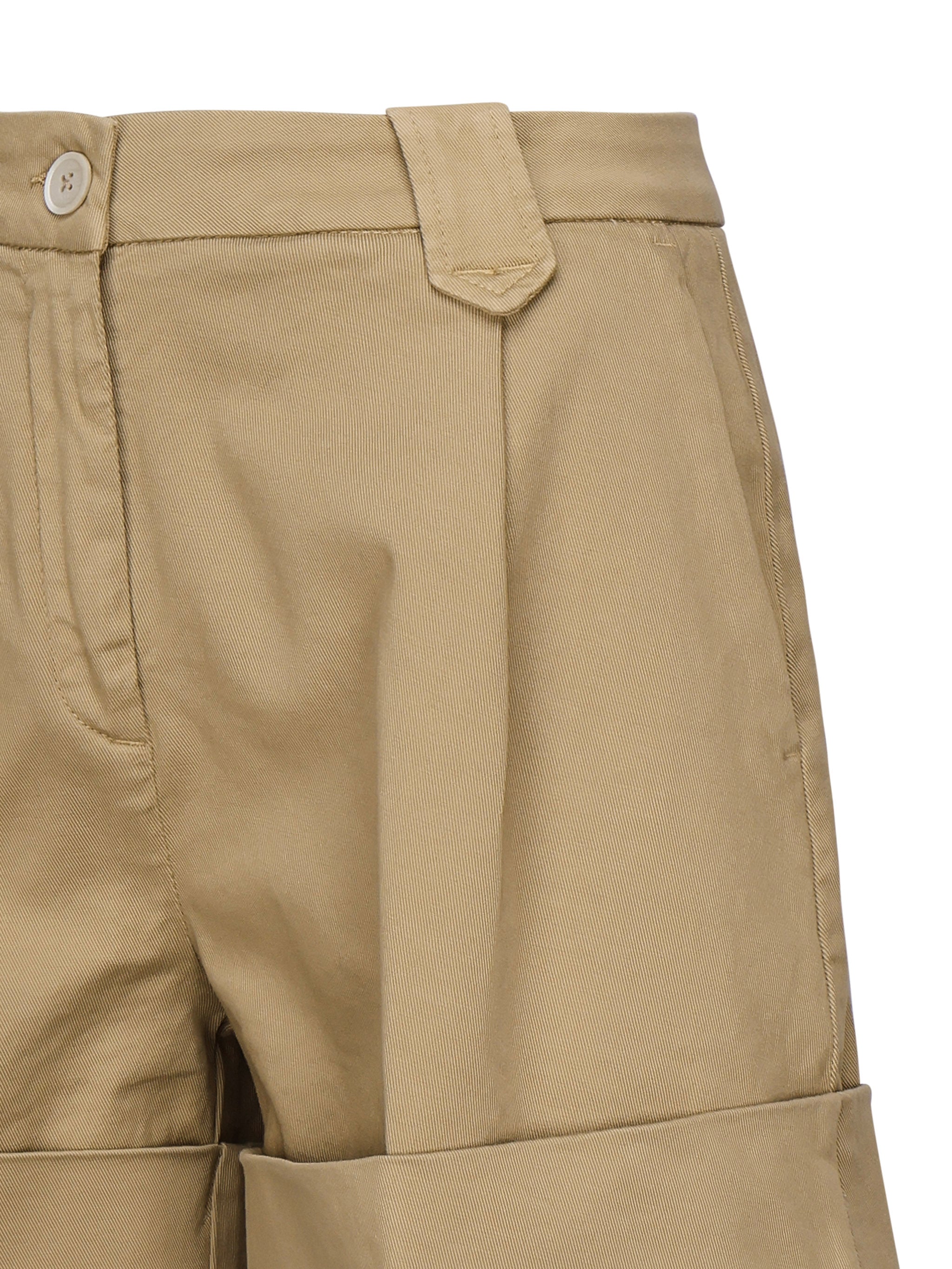 Fay Shorts Beige Cotton - 29