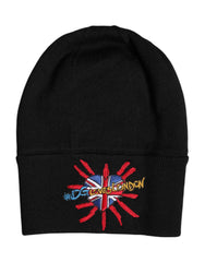 Men's Virgin Wool Beanie Black