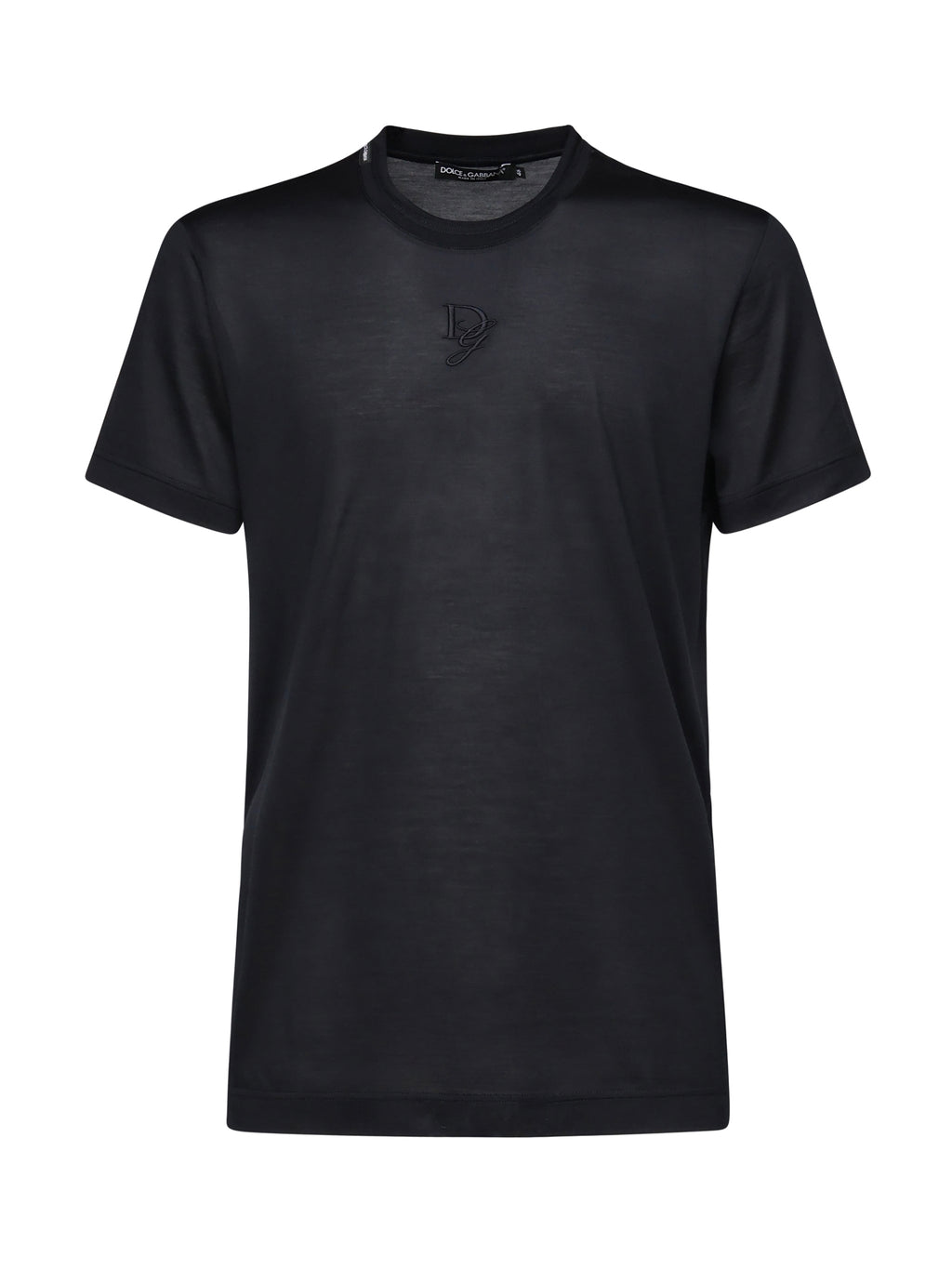 Dolce & Gabbana T-shirts and Polos Blue Silk - 48